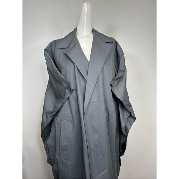 NWT BOTTEGA VENETA Gabardine Wrap-Sleeve Coat Size S $2,590 - Picture 3 of 9